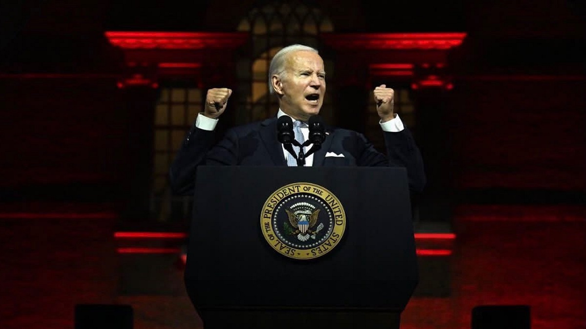 Biden calls Trump and 'Maga Republicans' a threat to democracy - The ...