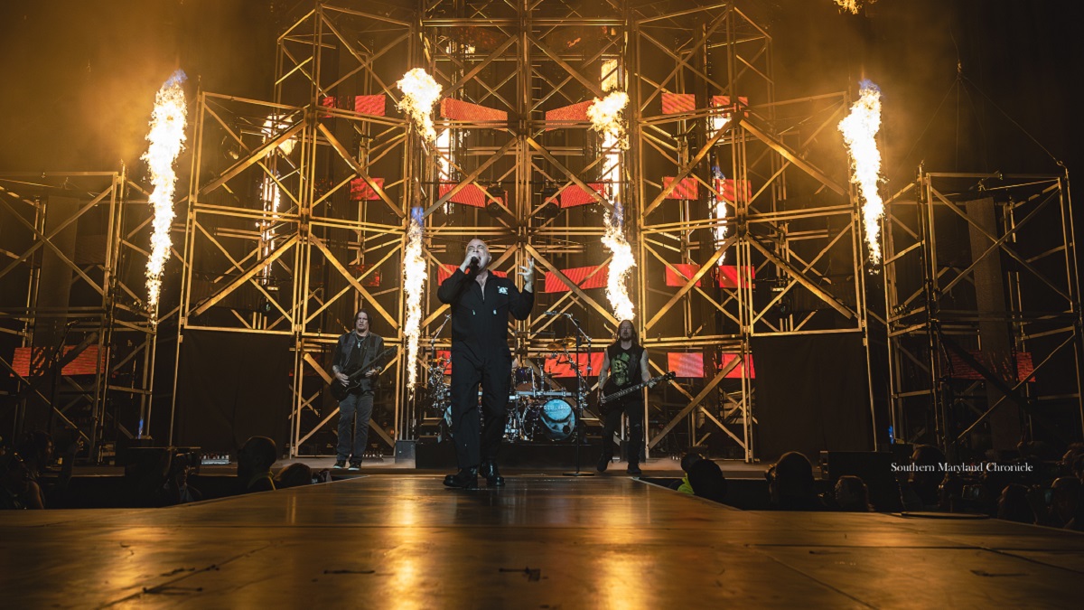 Disturbed Inflatable Concert Disturbed’s Sickness Tour Electrifies D.C. - The Southern Maryland ...