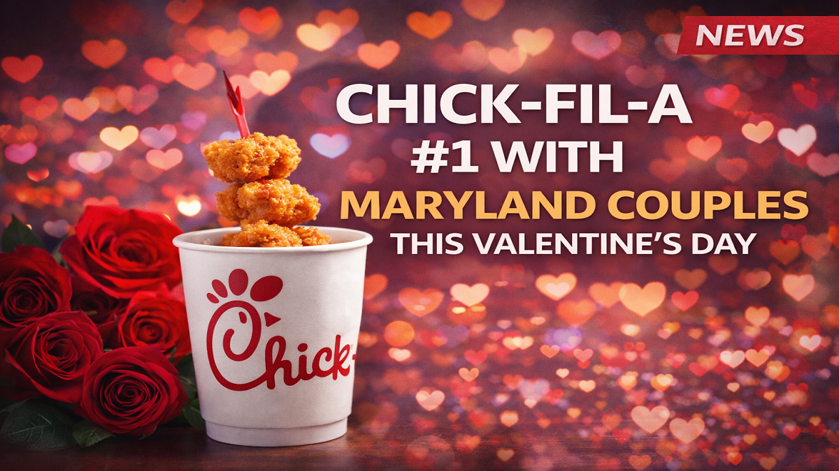 Chick-fil-A Wins Maryland Hearts for Budget Valentine’s Dates