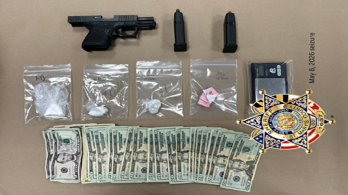 Lexington Park Man Arrested on Drug and Ghost Gun Charges