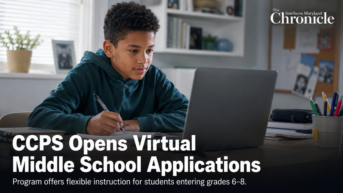 Charles County Public Schools Launches Virtual Middle School Program