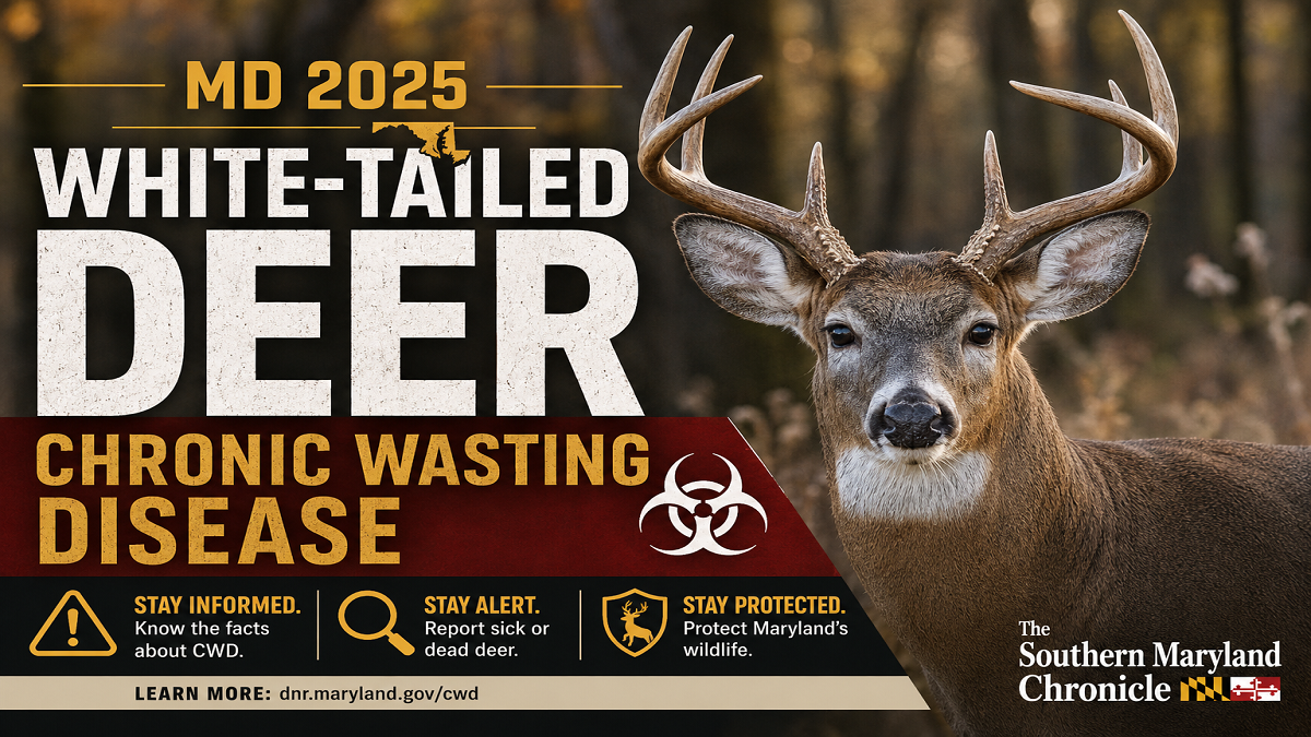 Maryland Detects 69 CWD Cases in Deer; No New Counties Affected