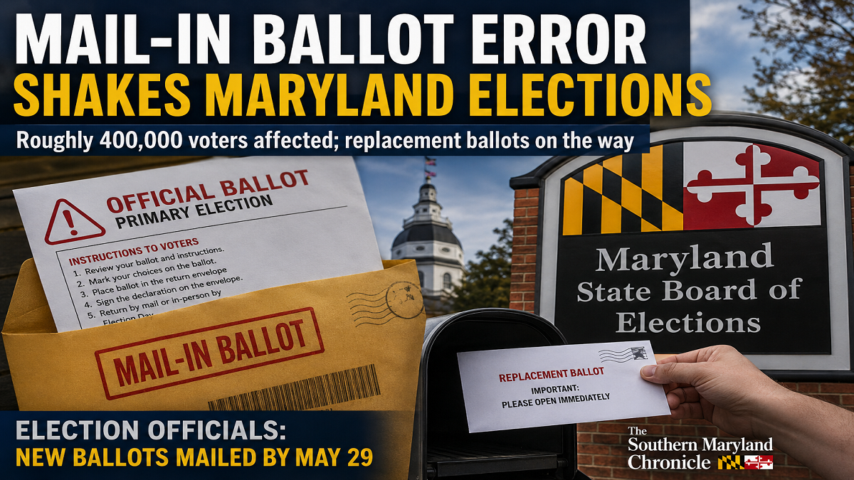 Ballot Printing Error Tests Voter Confidence in Maryland Primary - The ...