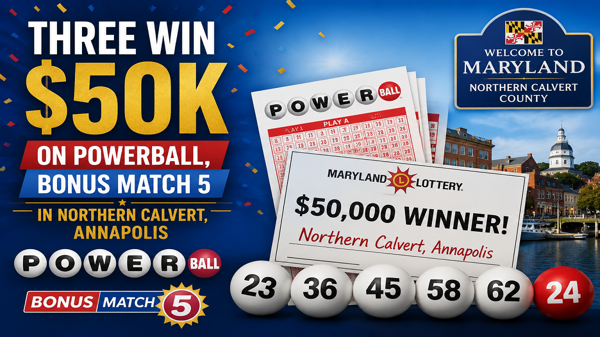 Trio of Maryland winners from May 6 Powerball